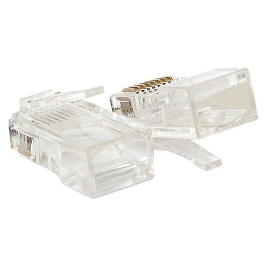 Коннектор RJ45 (8P8C) кат.5E неэкранир. TERACOM универс. (уп.10шт) EKF TRC-PLUG-5EUTP-10, изображение 2 • Купить по низкой цене в интернет-магазине СМЭК