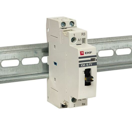 Контактор модульный КМ РУ 25А 1NO+1NC (1 мод.) PROxima EKF km-1m-25-11, изображение 4 • Купить по низкой цене в интернет-магазине СМЭК
