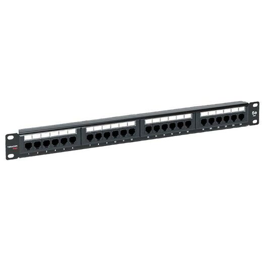 Патч-панель 19дюйм 1U кат.5E UTP неэкранир. 24 порта RJ45 Dual IDC TERACOM PRO EKF TRP-PPNL-5EUTP-1U24, изображение 5 • Купить по низкой цене в интернет-магазине СМЭК