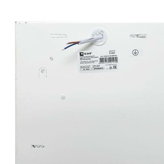 Светильник светодиодный ДВО-1002 36Вт 6500К IP40 595х595х40 опал панель EKF LPL-1002-O-36-6500-40 • Купить по низкой цене в интернет-магазине СМЭК