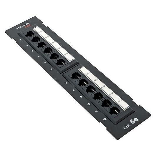 Патч-панель настенная кат.5E UTP неэкранир. 12 портов RJ45 Dual IDC TERACOM PRO EKF TRP-WPP-5EUTP-12, изображение 5 • Купить по низкой цене в интернет-магазине СМЭК