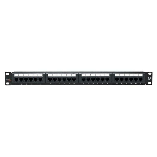 Патч-панель 19дюйм 1U кат.5E UTP неэкранир. 24 порта RJ45 Dual IDC с органайзером TERACOM PRO EKF TRP-PPNL-5EUTP-C1U24, изображение 3 • Купить по низкой цене в интернет-магазине СМЭК