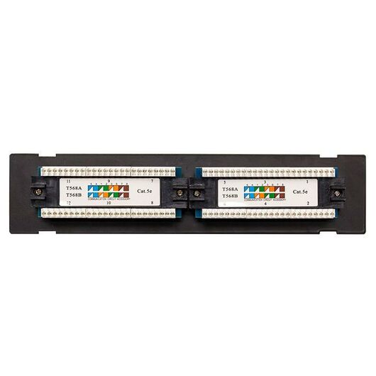 Патч-панель настенная кат.5E UTP неэкранир. 12 портов RJ45 Dual IDC TERACOM PRO EKF TRP-WPP-5EUTP-12, изображение 3 • Купить по низкой цене в интернет-магазине СМЭК