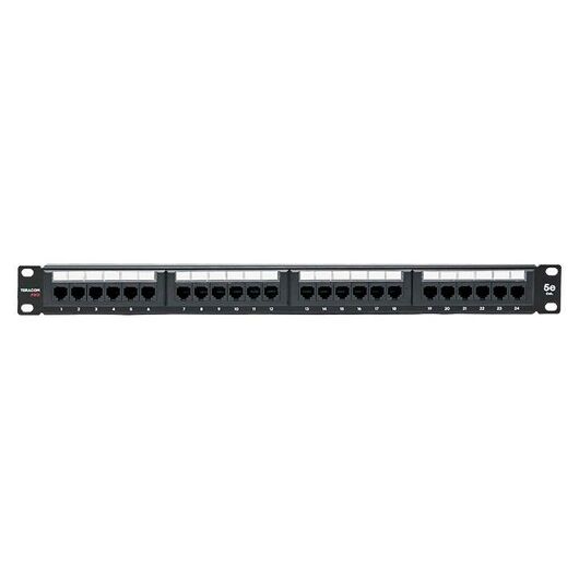 Патч-панель 19дюйм 1U кат.5E UTP неэкранир. 24 порта RJ45 Dual IDC TERACOM PRO EKF TRP-PPNL-5EUTP-1U24 • Купить по низкой цене в интернет-магазине СМЭК