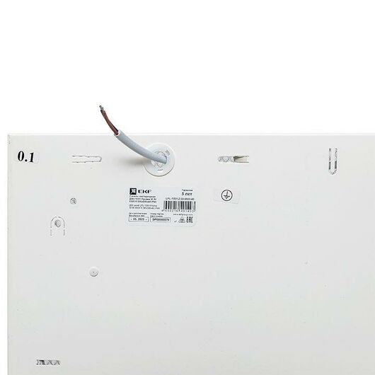 Светильник светодиодный ДВО-1001 30Вт 6500К IP40 595х595х40 призма панель EKF LPL-1001-Z-30-6500-40, изображение 7 • Купить по низкой цене в интернет-магазине СМЭК