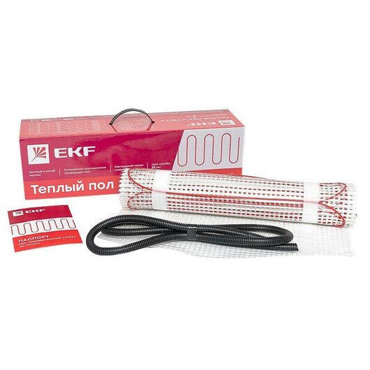 Комплект "Теплый пол" (мат) двухжил. 450Вт 3кв.м "Уют" PROxima EKF nm2-450-3, изображение 4 • Купить по низкой цене в интернет-магазине СМЭК