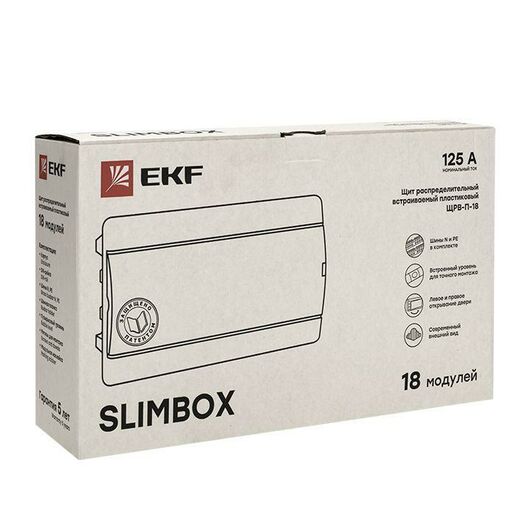 Щит ЩРВ-П-18 "SlimBox" IP41 PROxima EKF sb-v-18, изображение 9 • Купить по низкой цене в интернет-магазине СМЭК