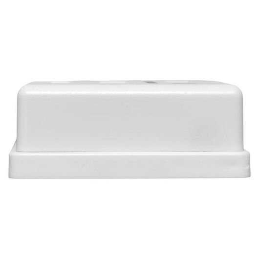 Розетка настенная TERACOM кат.5E неэкранированная 1 порт RJ-45 Dual IDC бел. EKF TRC-WBOX-1RJ45-5EUTP-WH • Купить по низкой цене в интернет-магазине СМЭК