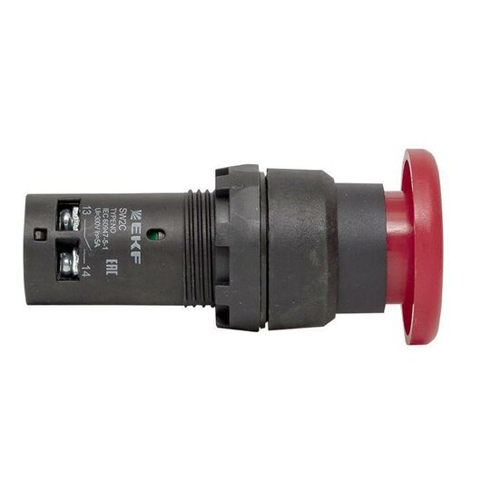 Кнопка SW2C-11MZ повор. гриб кр. NO+NC EKF sw2c-mz-r, изображение 5 • Купить по низкой цене в интернет-магазине СМЭК