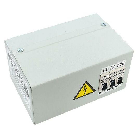 Ящик с понижающим трансформатором ЯТП 0.25 220/12В (3 авт. выкл.) Basic EKF yatp0.25 220/12v-3a, изображение 9 • Купить по низкой цене в интернет-магазине СМЭК