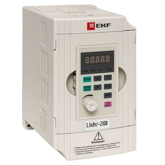 Преобразователь частоты 1.5/2.2кВт 1х230В VECTOR-100 PROxima EKF VT100-1R5-1B, изображение 9 • Купить по низкой цене в интернет-магазине СМЭК
