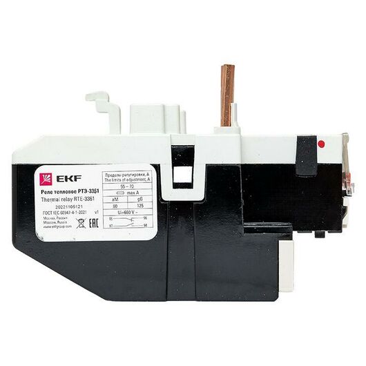 Реле тепл. РТЭ 3361 55-70А EKF rel-3361-55-70, изображение 10 • Купить по низкой цене в интернет-магазине СМЭК