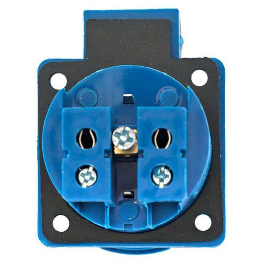 Розетка панельная 112 скрытая 2P+PЕ 16А 220В IP44 с защ. крышкой  EKF ps-112-16-220, изображение 6 • Купить по низкой цене в интернет-магазине СМЭК