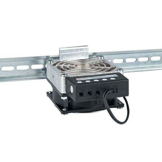Обогреватель на DIN-рейку с вентилятором 100Вт 230В IP20 Quardo PROxima EKF heater-vent-q-100-20, изображение 5 • Купить по низкой цене в интернет-магазине СМЭК