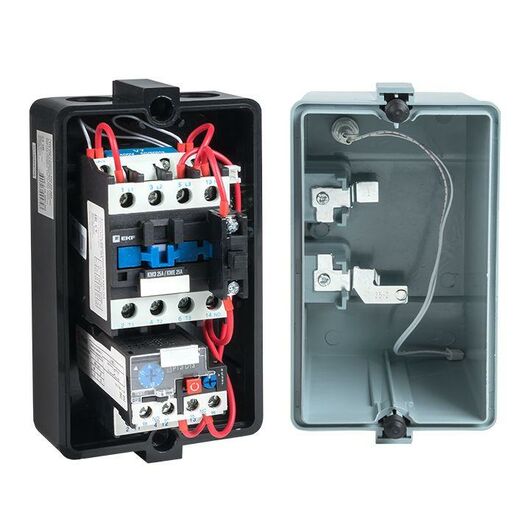 Пускатель магнитный КМЭ 25А 400В с РТЭ и индикатором PROxima в корп. IP65 EKF ctrp-r-25-400v-led, изображение 4 • Купить по низкой цене в интернет-магазине СМЭК
