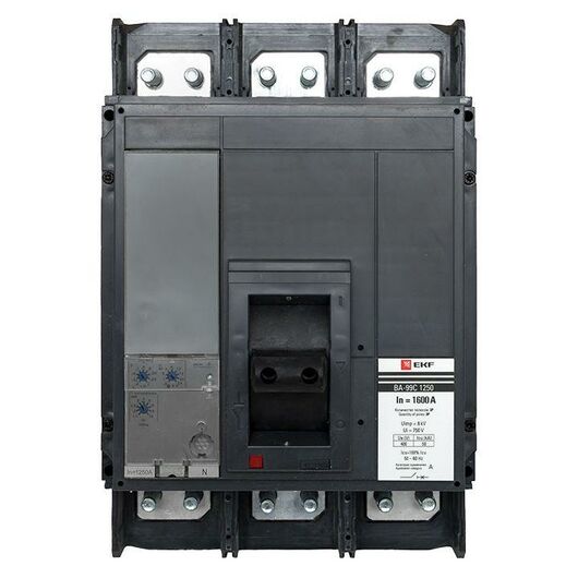 Выключатель автоматический 3п 1250/1600А 50кА ВА-99C Compact NS PROxima EKF mccb99C-1250-1600, изображение 9 • Купить по низкой цене в интернет-магазине СМЭК