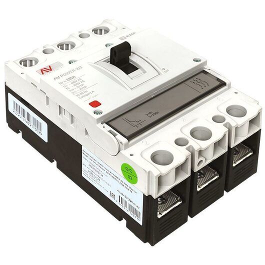 Выключатель автоматический 3п 225А 35кА AV POWER-2/3 TR AVERES EKF mccb-23-225-TR-av, изображение 6 • Купить по низкой цене в интернет-магазине СМЭК