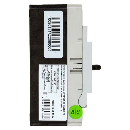 Выключатель автоматический 3п 80А 35кА AV POWER-1/3 TR AVERES EKF mccb-13-80-TR-av, изображение 7 • Купить по низкой цене в интернет-магазине СМЭК