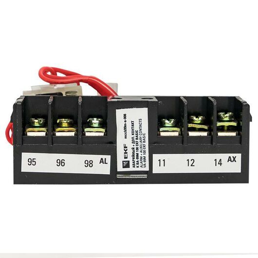 Контакт аварийный + доп. к ВА-99М 100 PROxima EKF mccb99m-a-008, изображение 5 • Купить по низкой цене в интернет-магазине СМЭК