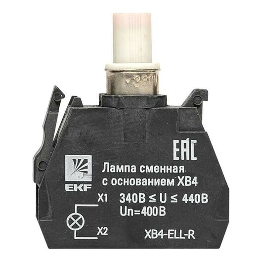 Лампа сменная с основанием XB4 красн. 400В PROxima EKF XB4-ELL-R, изображение 7 • Купить по низкой цене в интернет-магазине СМЭК