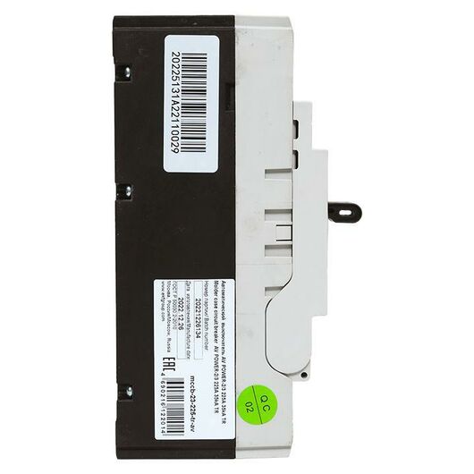 Выключатель автоматический 3п 225А 35кА AV POWER-2/3 TR AVERES EKF mccb-23-225-TR-av, изображение 8 • Купить по низкой цене в интернет-магазине СМЭК