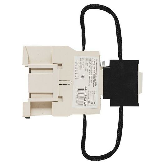 Контактор для конденсатора КМЭК 12.5квар 230В 1NО+1NC PROxima EKF ctrk-s-25-12.5-230, изображение 8 • Купить по низкой цене в интернет-магазине СМЭК