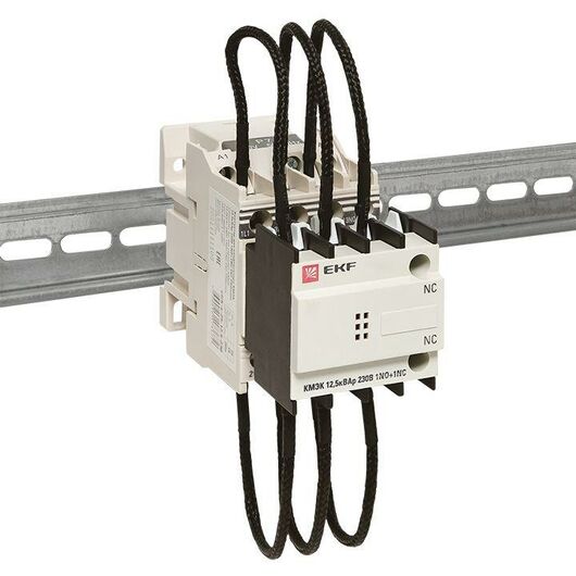 Контактор для конденсатора КМЭК 12.5квар 230В 1NО+1NC PROxima EKF ctrk-s-25-12.5-230, изображение 6 • Купить по низкой цене в интернет-магазине СМЭК