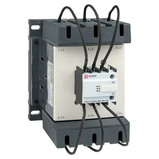 Контактор для конденсатора КМЭК 50квар 400В 2NО+1NC PROxima EKF ctrk-s-110-50-400, изображение 3 • Купить по низкой цене в интернет-магазине СМЭК