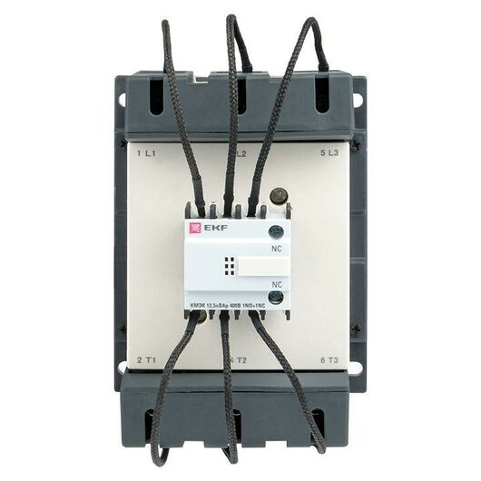 Контактор для конденсатора КМЭК 50квар 400В 2NО+1NC PROxima EKF ctrk-s-110-50-400, изображение 4 • Купить по низкой цене в интернет-магазине СМЭК