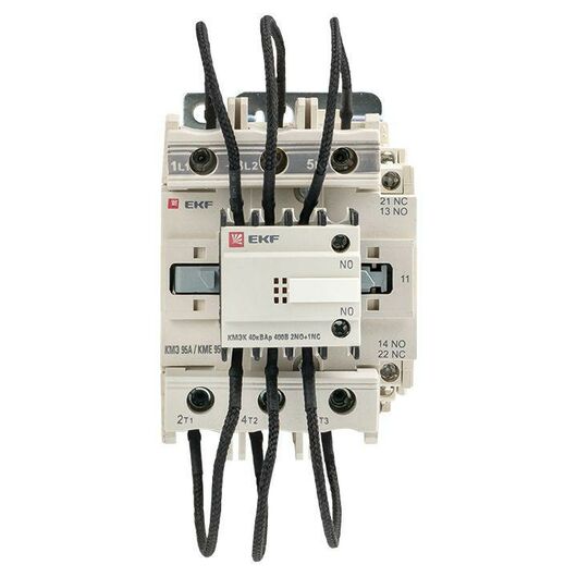 Контактор для конденсатора КМЭК 40квар 400В 2NО+1NC PROxima EKF ctrk-s-95-40-400, изображение 4 • Купить по низкой цене в интернет-магазине СМЭК