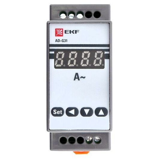 Амперметр цифровой AD-G31 1ф на DIN EKF ad-g31, изображение 4 • Купить по низкой цене в интернет-магазине СМЭК