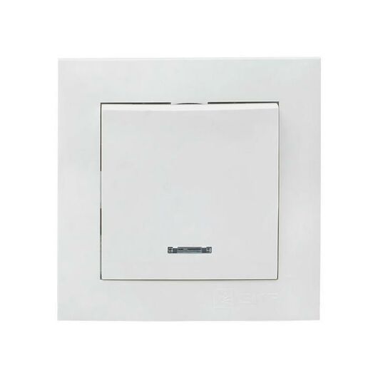Выключатель 1-кл. СП Валенсия 10А IP20 с индикатором бел. PROxima EKF EWV10-121-10, изображение 3 • Купить по низкой цене в интернет-магазине СМЭК