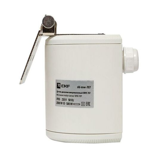 Датчик движения микроволновый MW-707 2000Вт 360гр. 30м IP65 бел. для высоких потолков EKF dd-mw-707, изображение 6 • Купить по низкой цене в интернет-магазине СМЭК