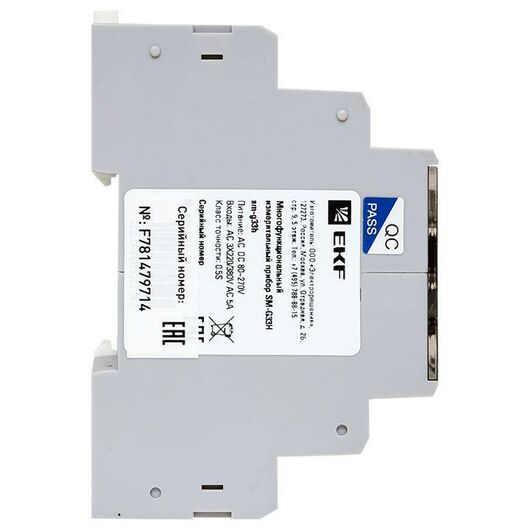 Прибор измерительный многофункциональный G33H на DIN-рейку ЖКИ PROxima EKF sm-g33h, изображение 8 • Купить по низкой цене в интернет-магазине СМЭК