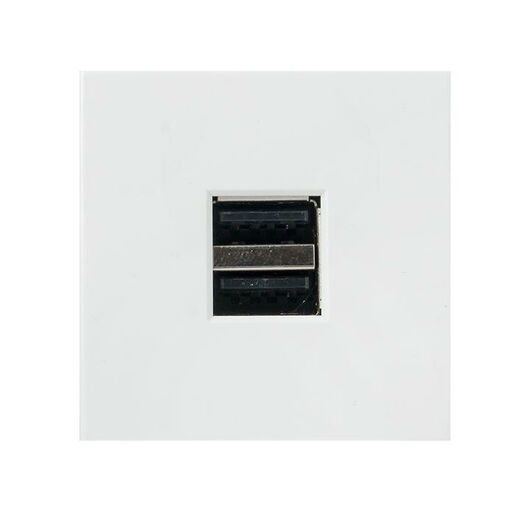 Розетка USB сила тока 2.1А (2 гнезда) без индикатора EKF E2MR2-20USB-10, изображение 7 • Купить по низкой цене в интернет-магазине СМЭК