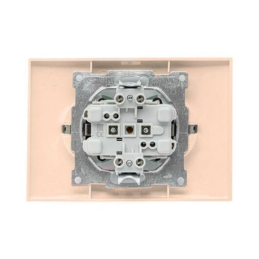 Розетка 2-м СП Валенсия 16А IP20 с заземл. защ. шторки крем. PROxima EKF EWR16-128-20 • Купить по низкой цене в интернет-магазине СМЭК