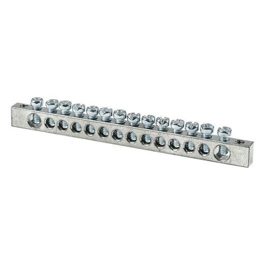 Шина PEN "ноль-землядюйма 6x9 14 отвер. цинк крепеж по краям EKF sn1-63-14-k • Купить по низкой цене в интернет-магазине СМЭК