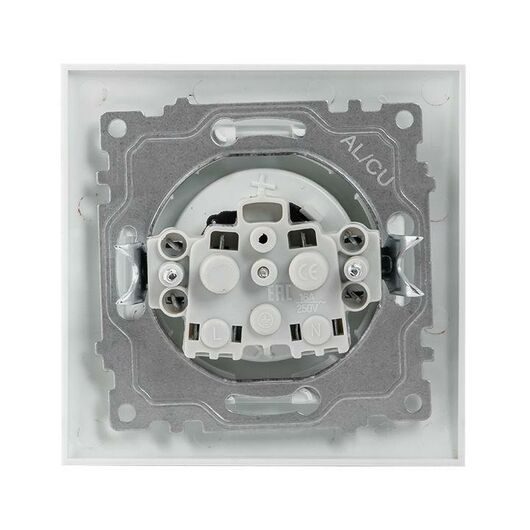 Розетка 1-м СП Валенсия 10А IP20 без заземл. защ. шторки бел. PROxima EKF EWR10-022-10, изображение 5 • Купить по низкой цене в интернет-магазине СМЭК