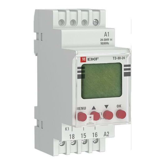 Таймер электронный ТЭ-80 24-230В PROxima EKF te-80-24 • Купить по низкой цене в интернет-магазине СМЭК