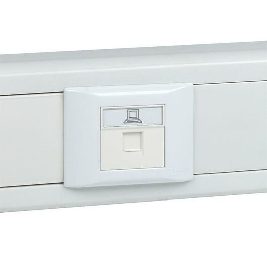 Розетка компьютерная 2мод. RJ45 кат.5E EKF E2MK015E-135-10, изображение 4 • Купить по низкой цене в интернет-магазине СМЭК