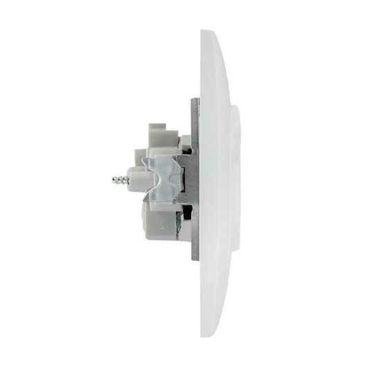 Розетка 1-м СП Валенсия 10А IP20 без заземл. защ. шторки бел. PROxima EKF EWR10-022-10, изображение 3 • Купить по низкой цене в интернет-магазине СМЭК