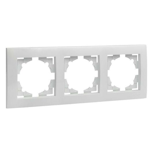 Рамка 3-м Валенсия бел. PROxima EKF EWM-G-303-10, изображение 3 • Купить по низкой цене в интернет-магазине СМЭК