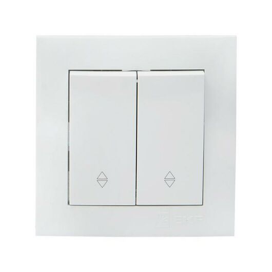 Переключатель проходной 2-кл. СП Валенсия 10А IP20 бел. PROxima EKF EWV10-027-10, изображение 3 • Купить по низкой цене в интернет-магазине СМЭК