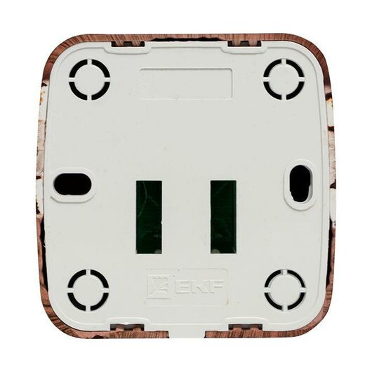 Розетка компьютерная 1-м ОП Минск RJ45 1А 120В темн. дерево EKF EGK01-035-40, изображение 8 • Купить по низкой цене в интернет-магазине СМЭК