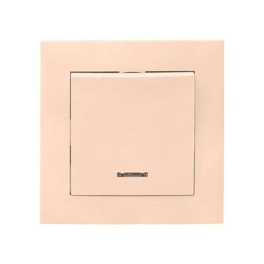 Выключатель 1-кл. СП Валенсия 10А IP20 с индикатором крем. PROxima EKF EWV10-121-20, изображение 5 • Купить по низкой цене в интернет-магазине СМЭК