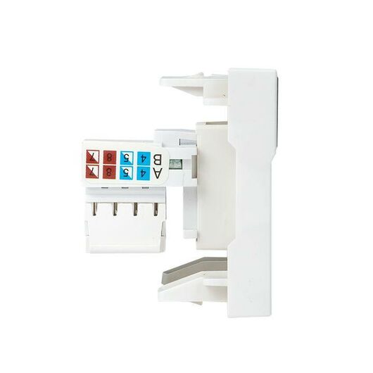 Розетка компьютерная 2мод. RJ45 кат.5E EKF E2MK015E-135-10, изображение 7 • Купить по низкой цене в интернет-магазине СМЭК