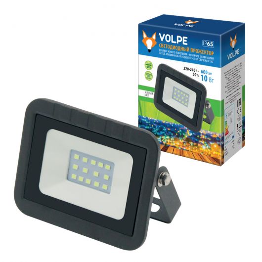 Купить Прожектор  светодиодный ULF-Q511 10W-GREEN IP65 220-240В BLACK картон в интернет-магазине СМЭК