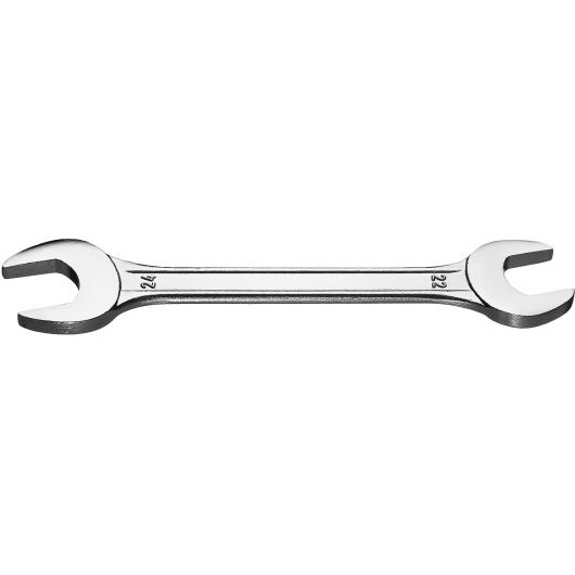 Рожковый гаечный ключ СИБИН 22 x 24 мм 27014-22-24, изображение 2 • Купить по низкой цене в интернет-магазине СМЭК