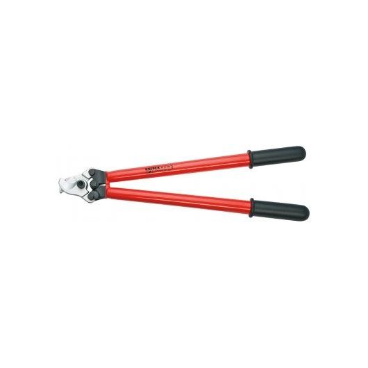Кабелерез VDE, рез: кабель Ø 27 мм (150 мм², AWG 5/0), L-600 мм, диэлектр., стальной корпус, чёрн.,  • Купить по низкой цене в интернет-магазине СМЭК