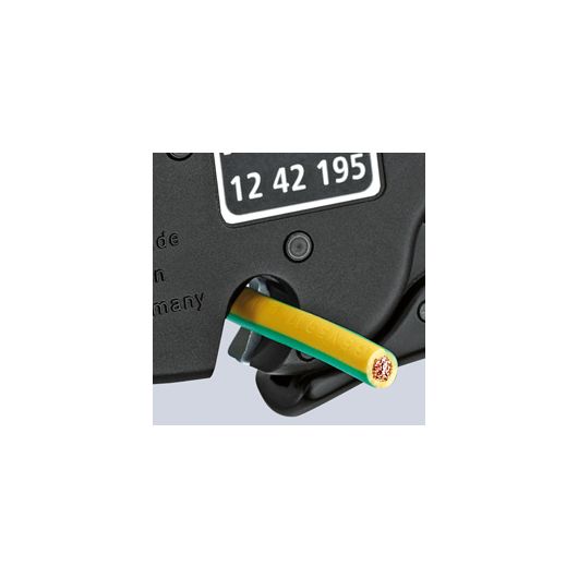 KNIPEX MultiStrip 10 стриппер автоматический, зачистка: Ø 0.03 - 10 мм (AWG 32 - 7), рез кабеля: 1-ж, изображение 5 • Купить по низкой цене в интернет-магазине СМЭК